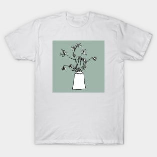 Inky Flowers T-Shirt